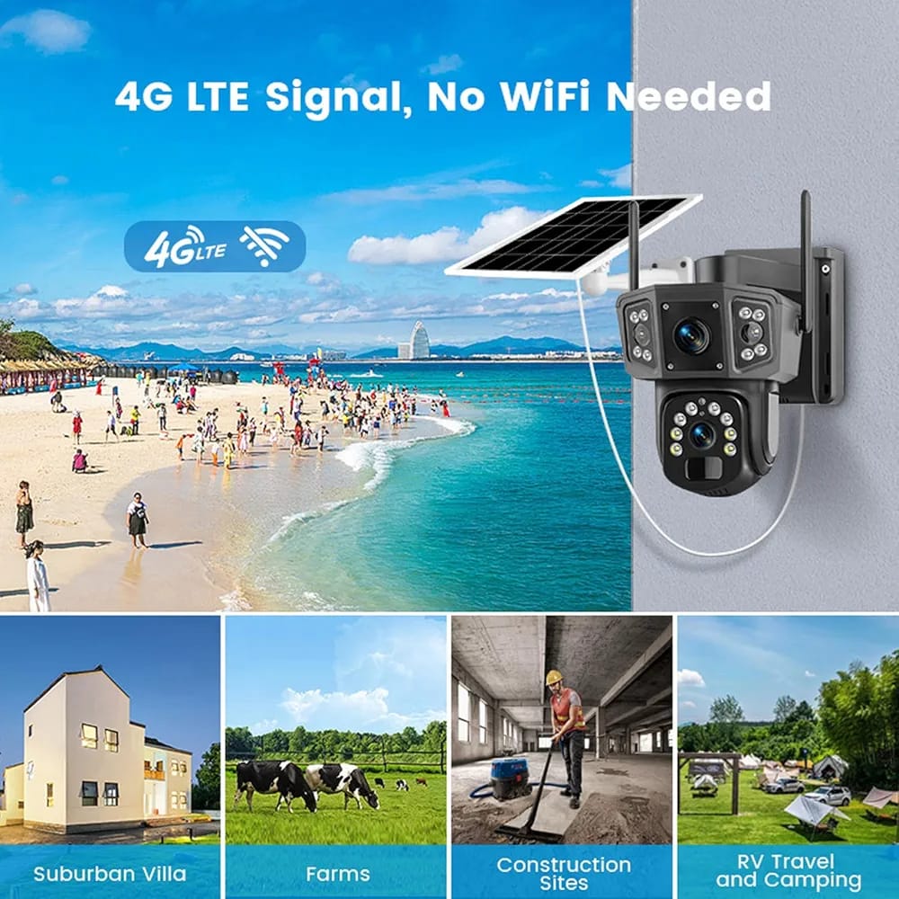 installed in different places