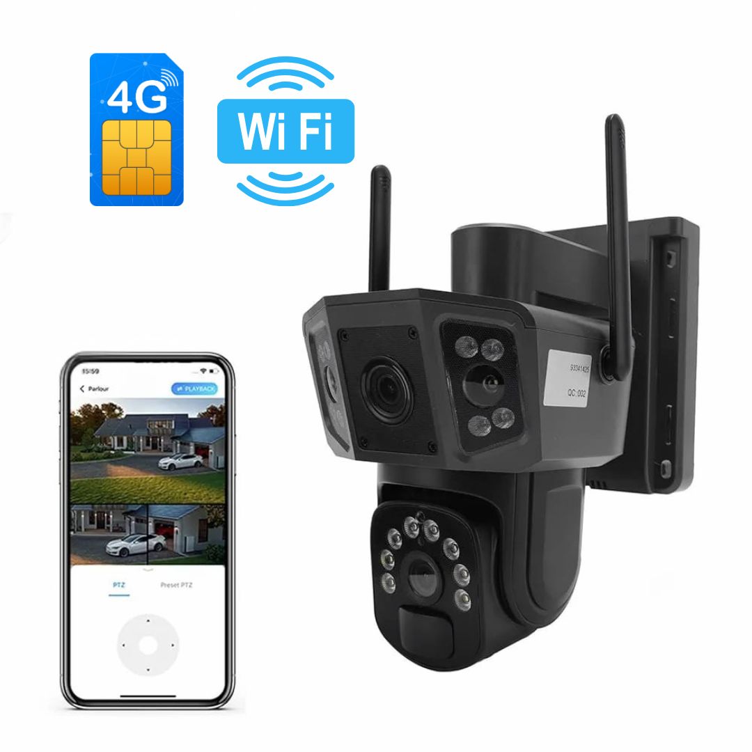 Supports both 4G sim and wi-fi