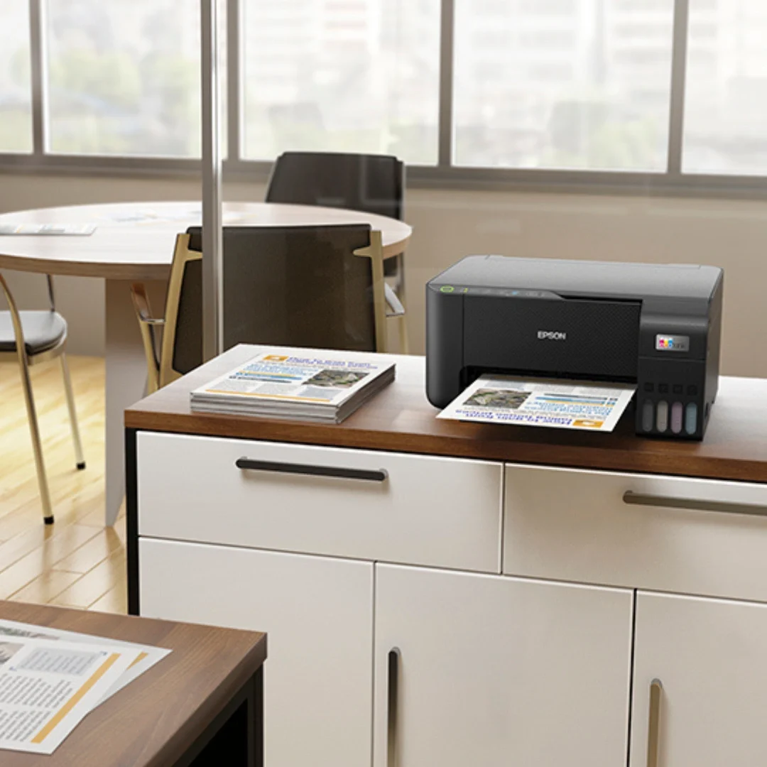 EPSON L3250 Printer on an office table
